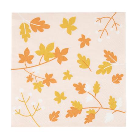 Waldtiere Party Servietten Herbstzeit